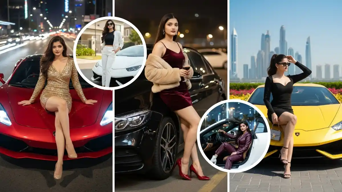 Trending Car Pose Photo Editing Prompt