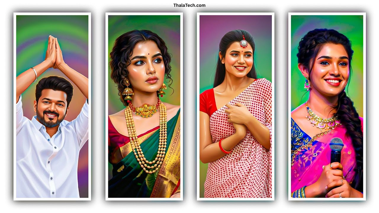 Trending Oil Painting Photo Editing Prompt