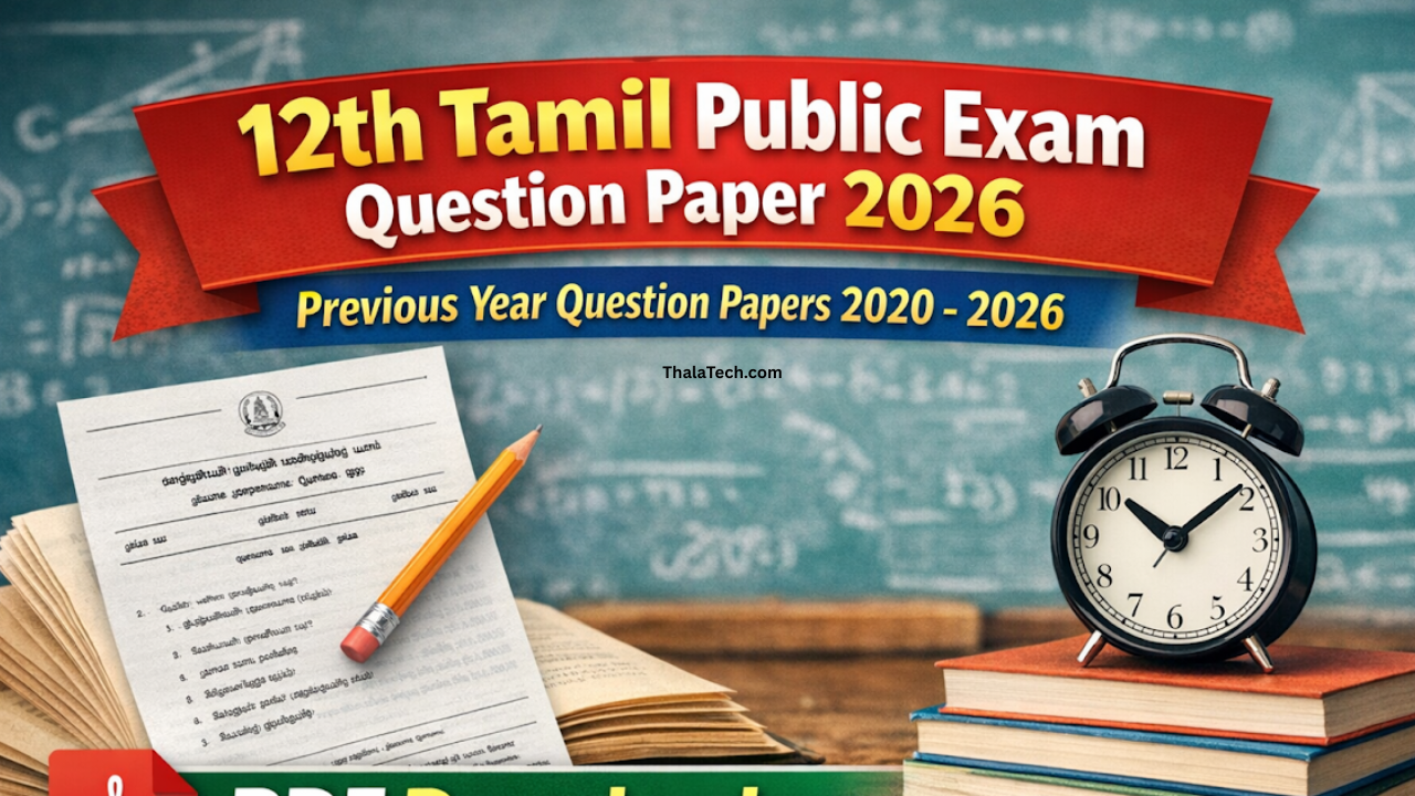 Prepare for 12th Tamil Exam and Score High Marks with Smart Study Strategies